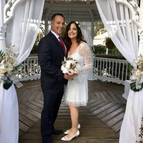 Short Wedding Gown- the Channing by BHLDN - Picture 3 of 4